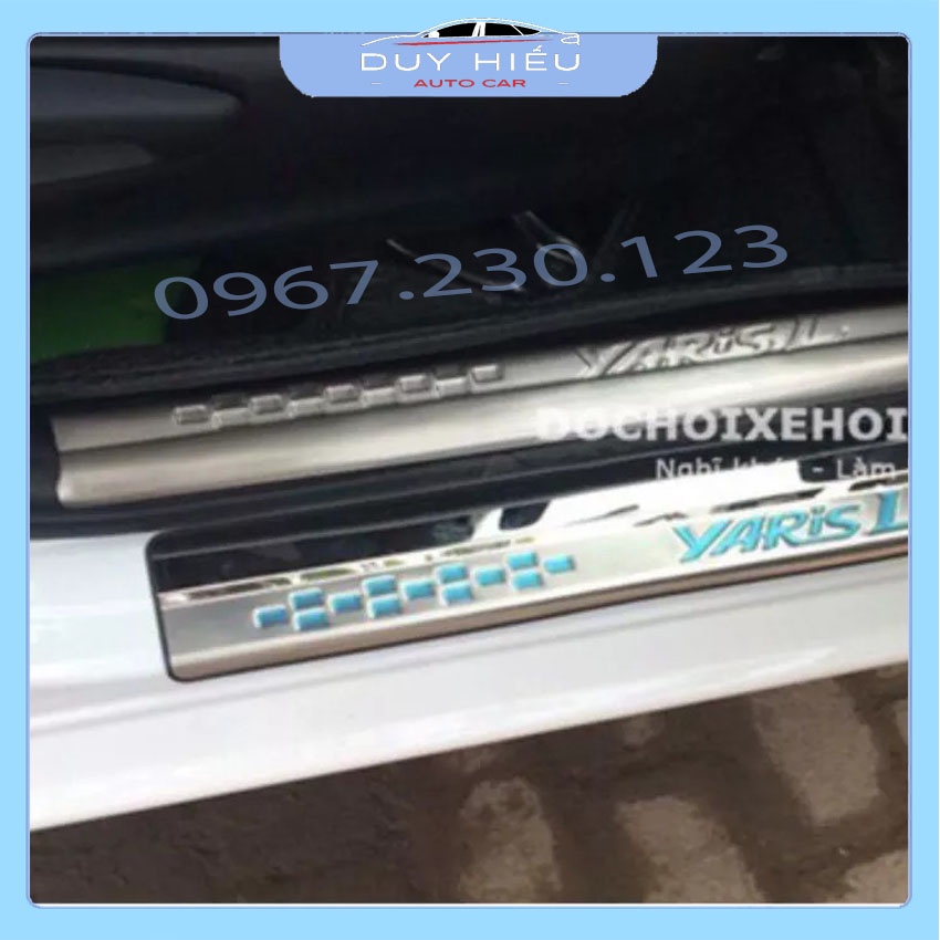 Ốp bậc trong và ngoài xe Yaris