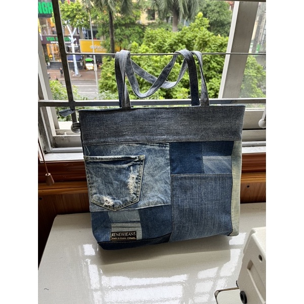 Túi tote jean