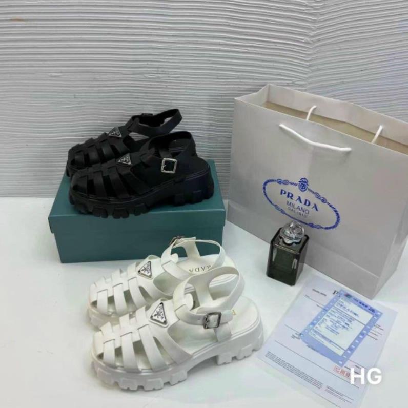 c Sandal Rọ Prada 5p Da Mềm Fullbox Bill Túi Cao Cấp
