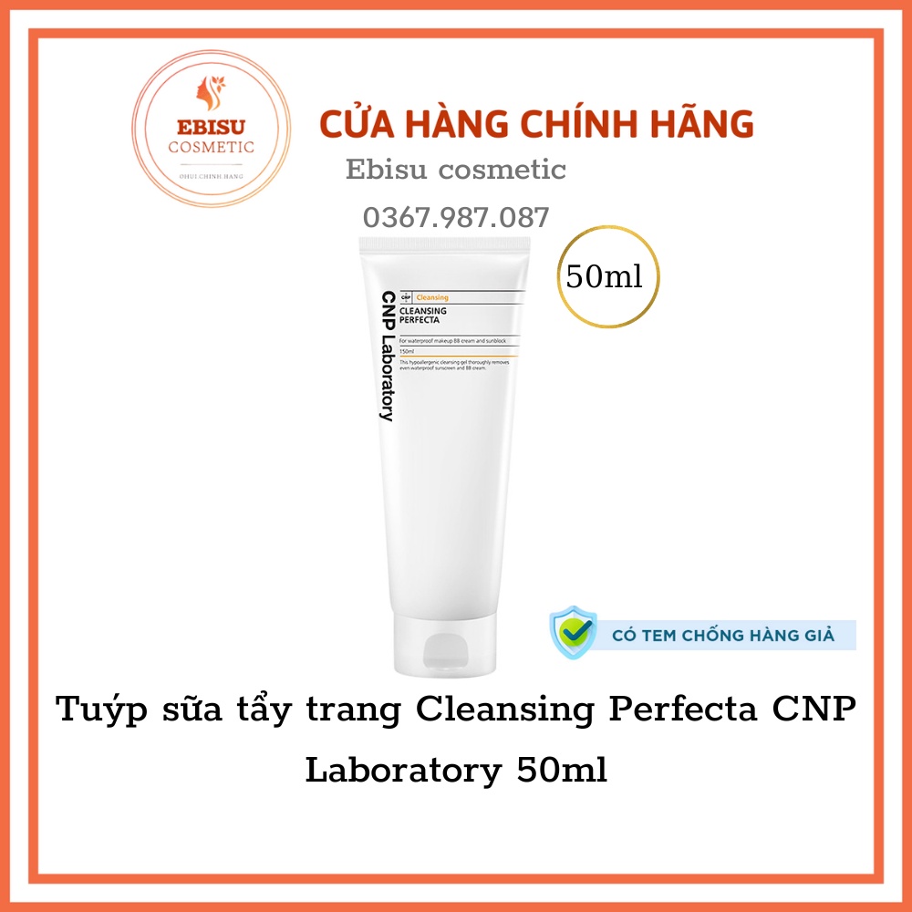 Sữa tẩy trang Cleansing Perfecta CNP Laboratory 50ml_MỚI NHẤT
