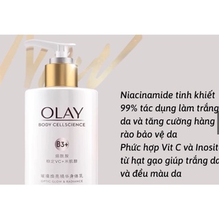 Sữa dưỡng thể Olay Bright Ultra Whitening Olay b3 retinol - Sữa dưỡng thể Olay Bright Ultra Whitening