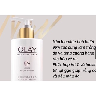 Sữa dưỡng thể Olay Bright Ultra Whitening Olay b3 retinol - Sữa dưỡng thể Olay Bright Ultra Whitening