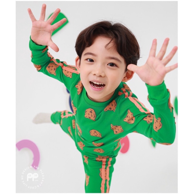 Set Ppippilong thu đông hoạ tiết hổ đáng yêu cho bé trai/ bé gái