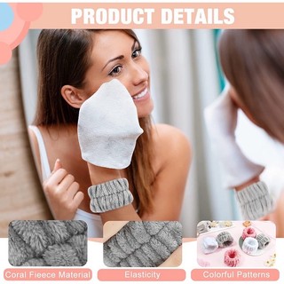 Băng đô đeo cổ tay rửa mặt, ,cột tóc đa năng