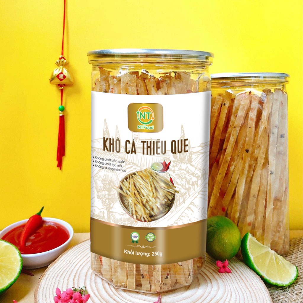 Khô cá thiều que Đà Nẵng NTFood 250Gr - Nhất Tín Food