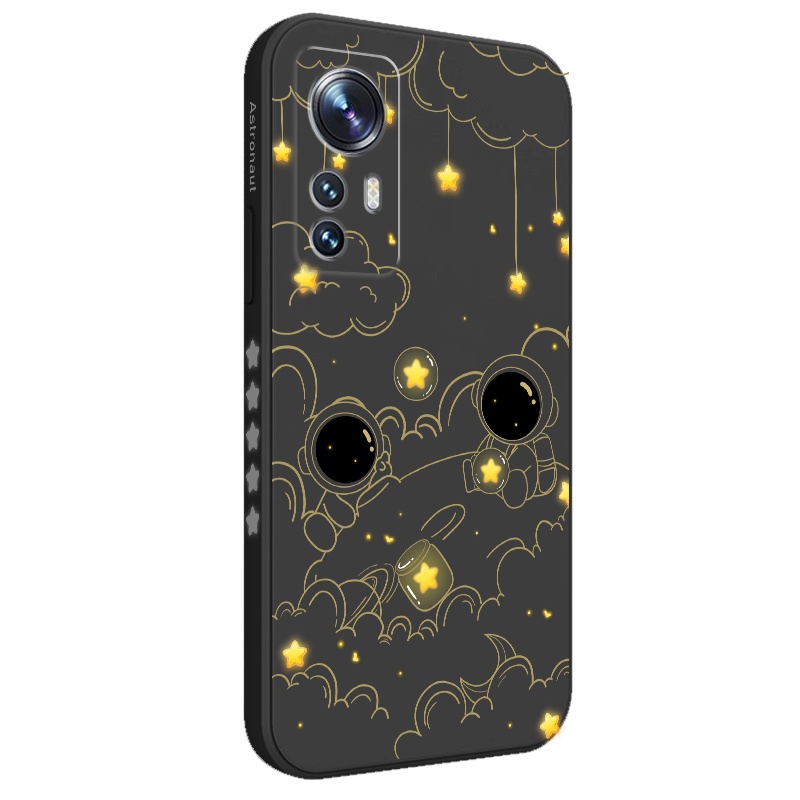 Ốp Điện Thoại Hình Phi Hành Gia Nebula Cho Xiaomi Mi 12 12S 12X 11 Pro Lite Ultra 11Lite 11i