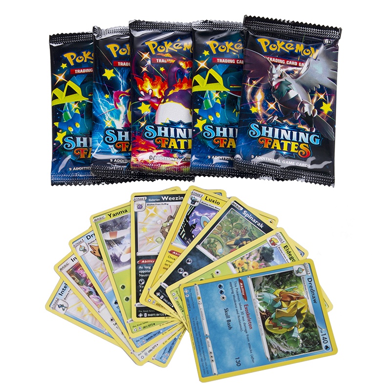 Set 54-216 Thẻ Bài Pokemon Tiếng Anh Cho Bé