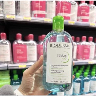 Nước Tẩy Trang Bioderma H2O Solution Micellaire 500ml Pháp