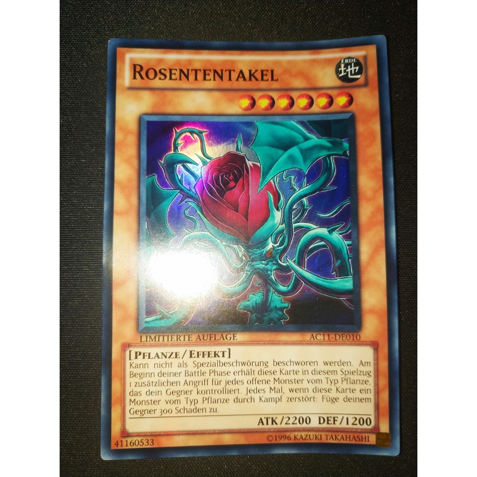 Thẻ bài Yugioh - TCG (DE) - Rosententakel / AC11-DE010'