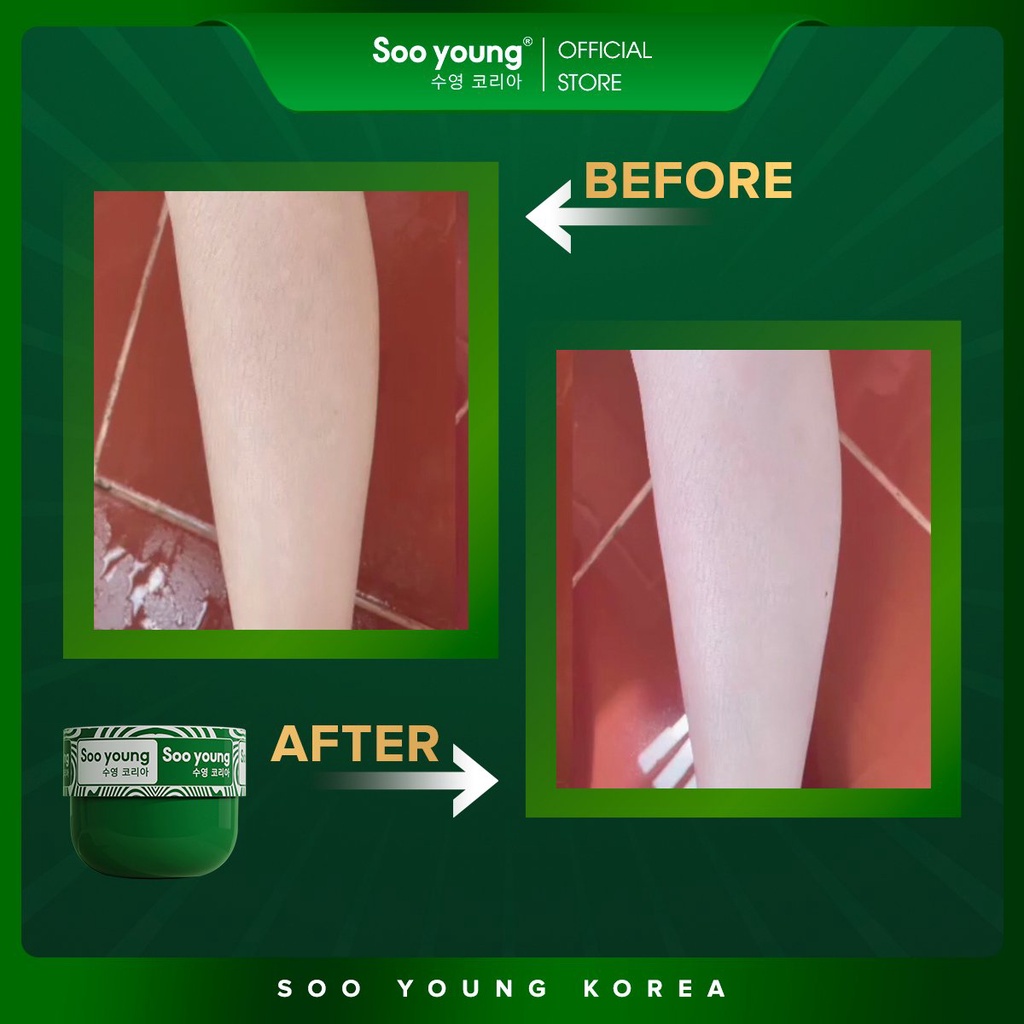 Tẩy kỳ Lục Tảo SOOYOUNG KOREA tẩy tế bào chết