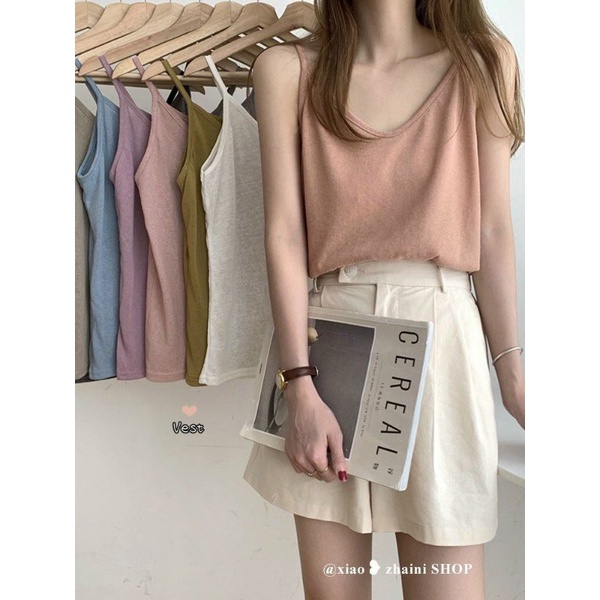 Áo Dây Nữ Cotton Hàng Đẹp Giá Rẽ Kiểu Dáng Basic Đơn Giản Trẻ Trung Cực Xinh Hot Hit