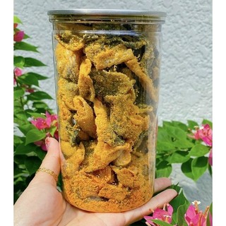 [  Hũ 250.Gram ] Da Cá Lắc Trứng Muối -  Giòn Ngon Đậm Vị