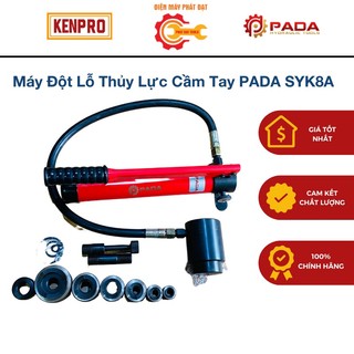 Máy đột lỗ thủy lực cầm tay SYK8A-Bộ khoét máng tôn máng điện [Bảo hành 6 tháng]