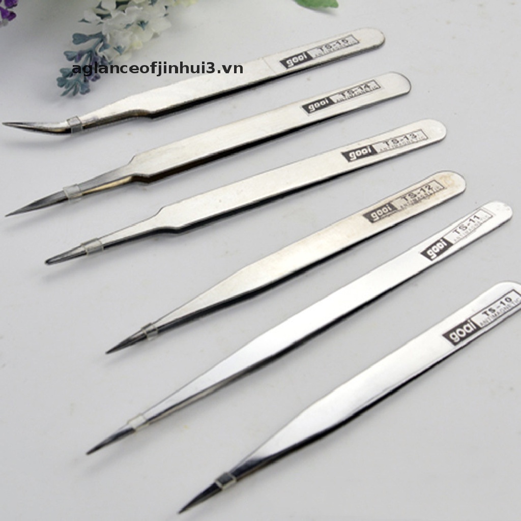 1 Nhíp Kẹp Nam Châm Bằng Thép Không Gỉ 1 Bộ Nhíp Chống Tĩnh Điện Bằng Thép Không Gỉ Mới 1pc Chuyên Nghiệp Mới Chống Tĩnh Điện