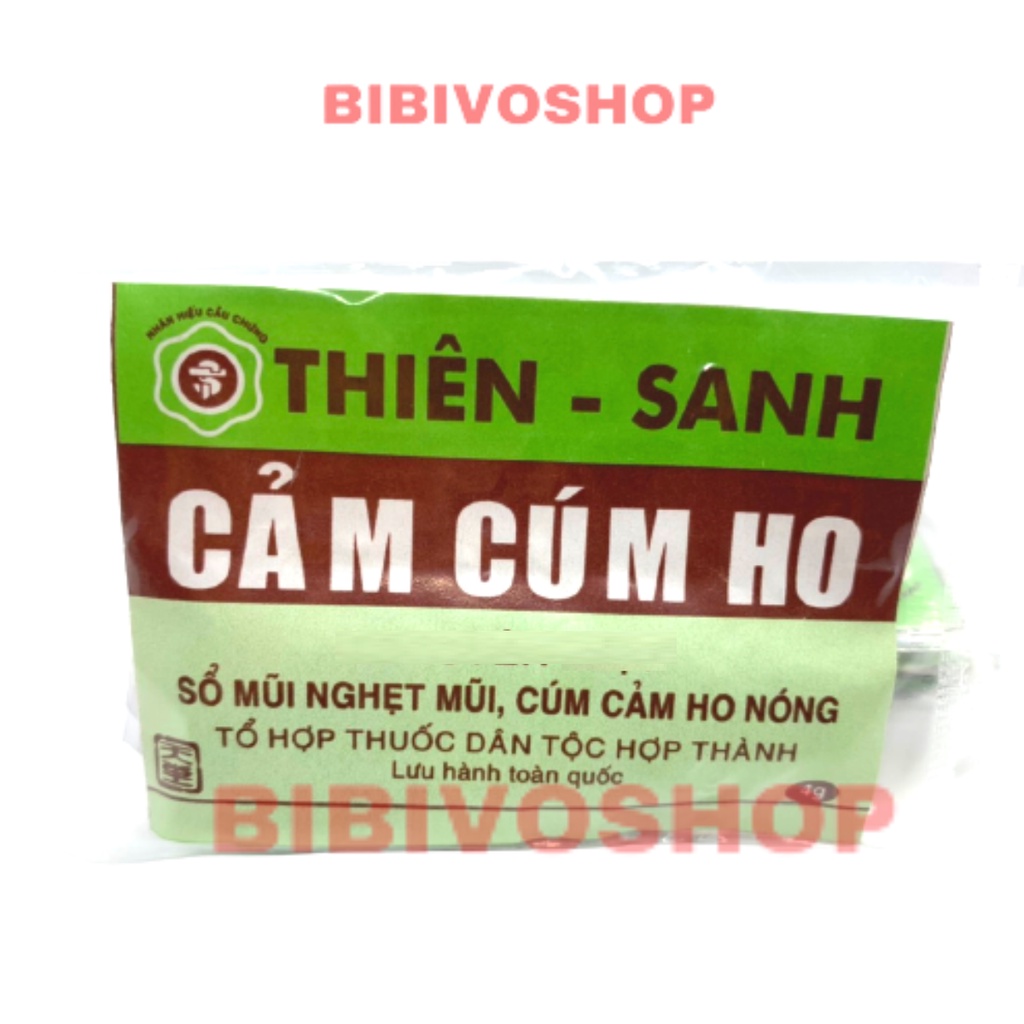 Thiên Sanh - Cảm Cúm Ho 4g - Combo 5 và 10 gói