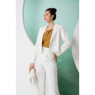 Velle design áo vest lali chất linen lụa hàn cao cấp không nhăn