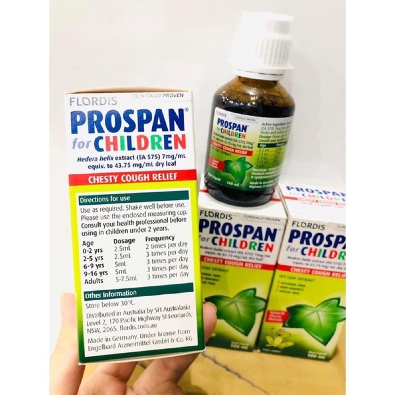 SIRO HO 100ML CỦA ÚC