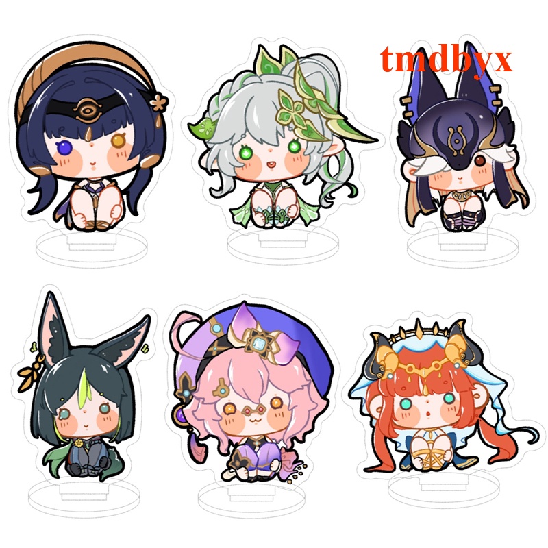 Mô Hình Nhân Vật tmdbyx genshin Bằng Acrylic Đứng