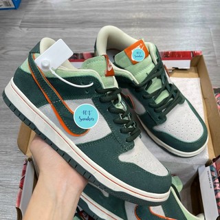 Giày Sneaker SB Dunk Xanh Rêu Cam|Sb Otomo Green Orange