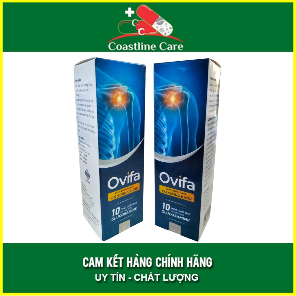 Ovifa xoa bóp ngoài da giúp giảm đau, sưng, nhức xương khớp  - Coastlinecare Pharmacy