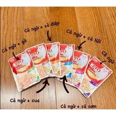 Pate ciao gói 60g thơm ngon cho mèo đủ vị