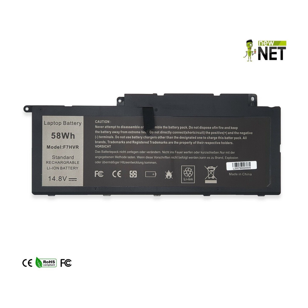 💖💖 Pin Dell (Original)58Wh Inspiron 15 7537 17 7737 F7HVR Battery