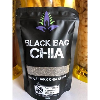 Hạt chia úc black bag chia hàng chính hãng túi 500g