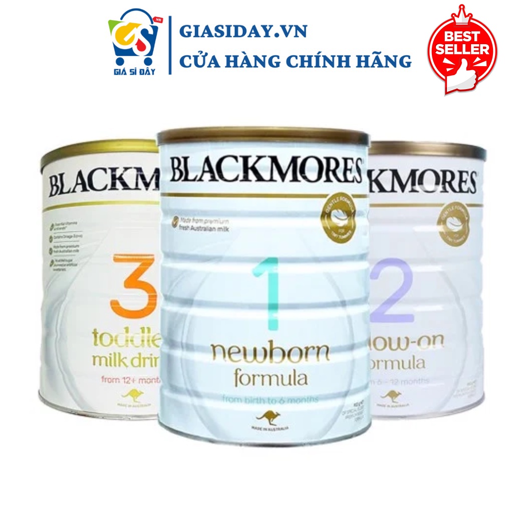 Sữa bột blackmores nội địa úc số 1 2 3 - 900gr - ảnh sản phẩm 1