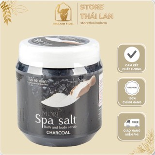 Muối Tẩy Da Chết Mori Spa Salt CHARCOAL Than Hoạt Tính 700g