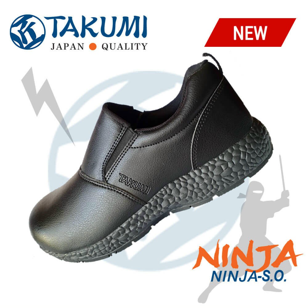 GIÀY BẢO HỘ LAO ĐỘNG SIÊU NHẸ MŨI THÉP TAKUMI NINJA- S.O