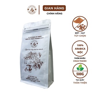 Gói 500g cà phê arabica rang mộc bao linh coffee