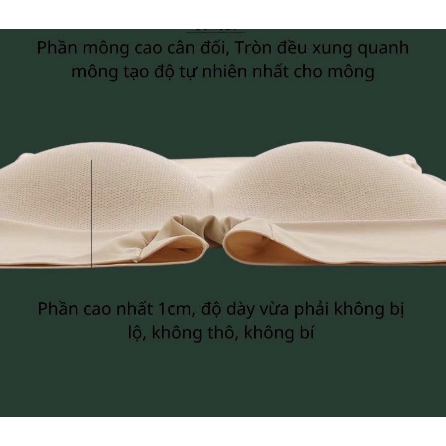 Quần Độn Mông Gen Bụng Glandie Nâng Mông chất đúc su hàng cao cấp