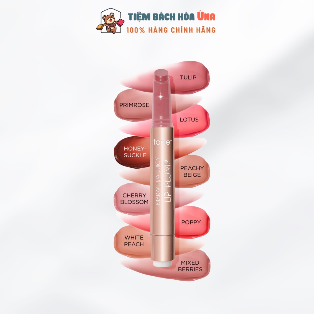 Son dưỡng căng bóng, làm đầy rảnh môi Tarte Maracuja Juicy Lip Plump - Tiệm bách hóa Ú na