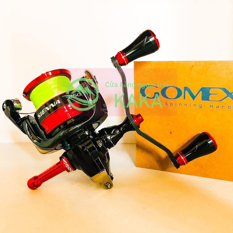 Kaka Ngoài trời chuyên nghiệpGOMEXUS Máy Câu Cá Tay Cầm Bằng Carbon 82-98mm Shimano Daiwa Abu Okuma