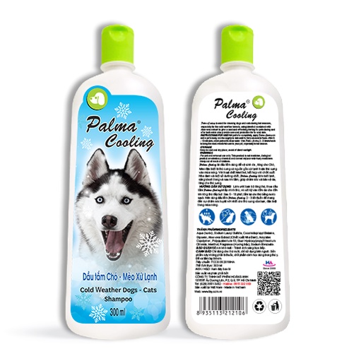 Dầu tắm Chó, Mèo Palma Cooling 300ml