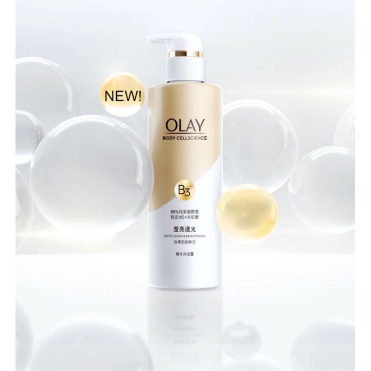Sữa tắm Olay B3 + VitaminC trắng mịn da 500ml