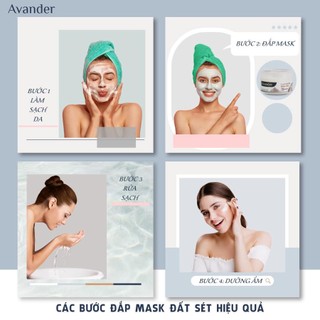 Mặt nạ đất sét bùn non Avander 110g