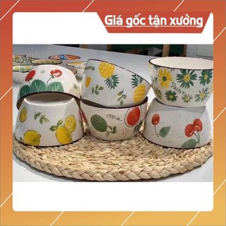 Giá Siêu Rẻ  Bát ăn cơm hình hoa quả