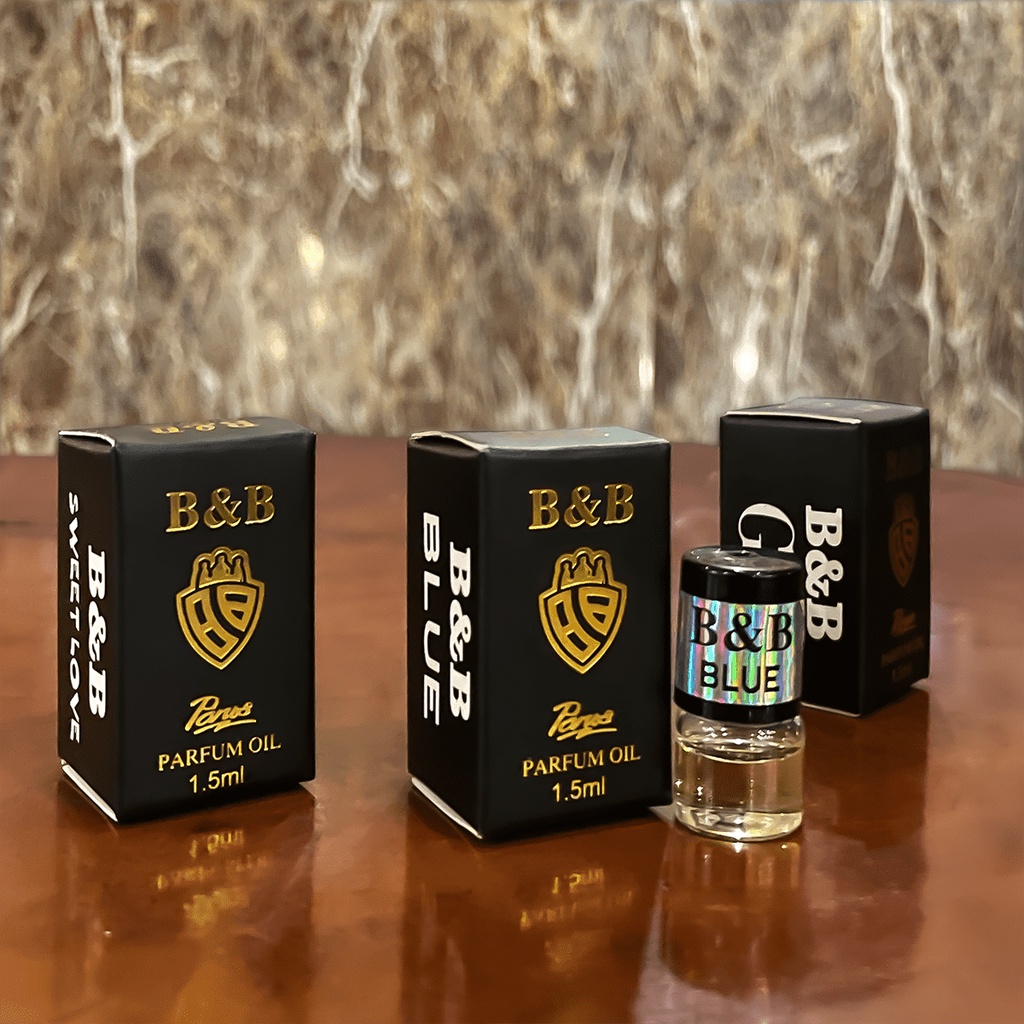 Tinh dầu nước hoa mini B&B 1.5ml mẫu test thử