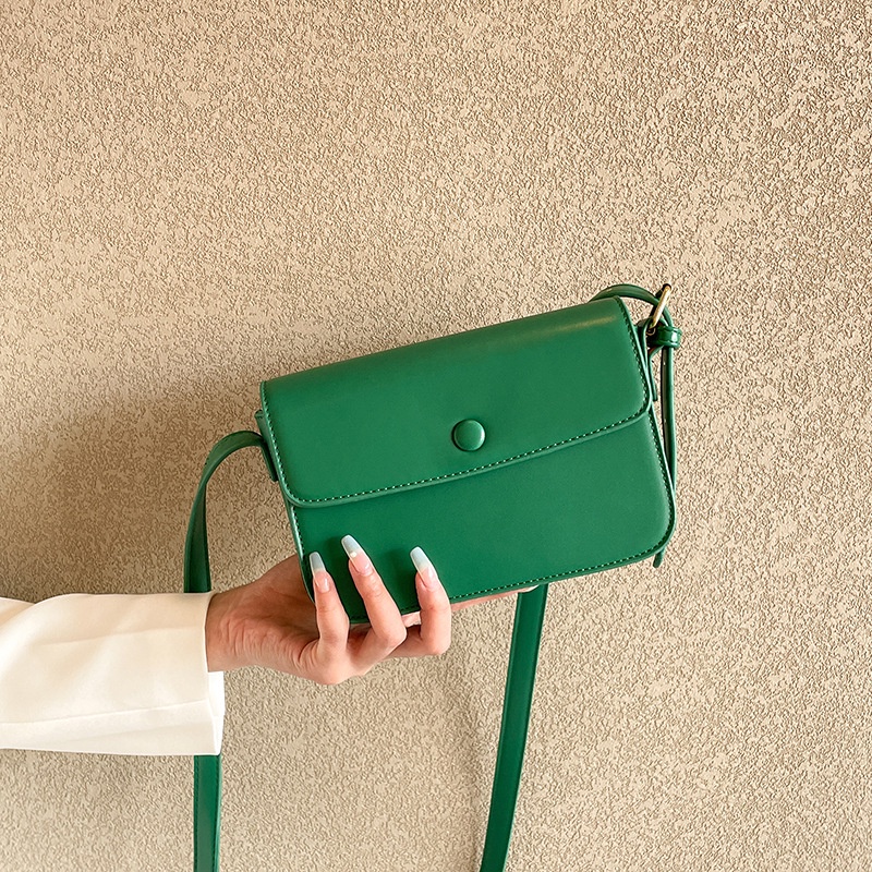 Túi Đeo Chéo Bằng Da Cao Cấp Phong Cách Hàn Quốc Cổ Điển Dành Cho Bạn Nữ