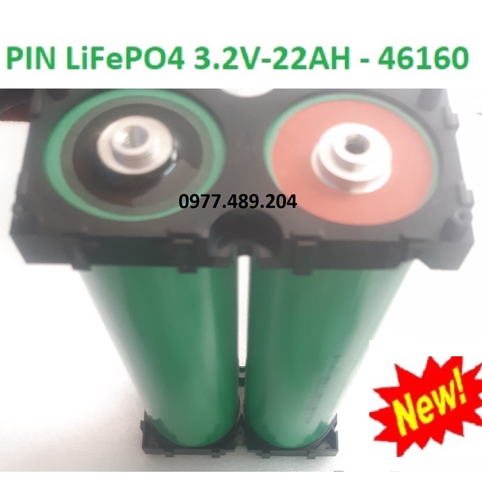 PIN LiFePO4 46160 3.2v - 22Ah Hàng mới chính hãng