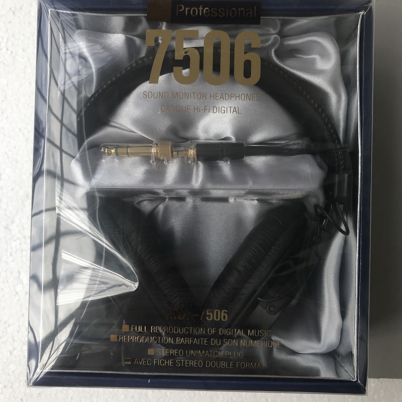 Tai Nghe Thể Thao SONY MDR-7506 Âm Thanh 3D Chất Lượng Cao