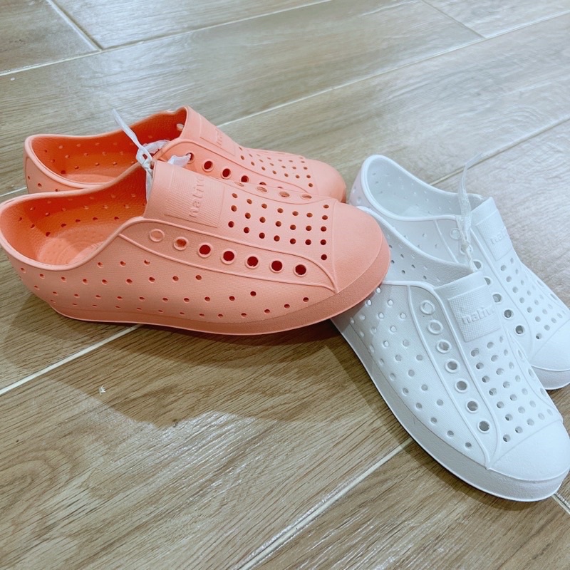 Giày Native màu trắng xuất dư hàng chính hảng
