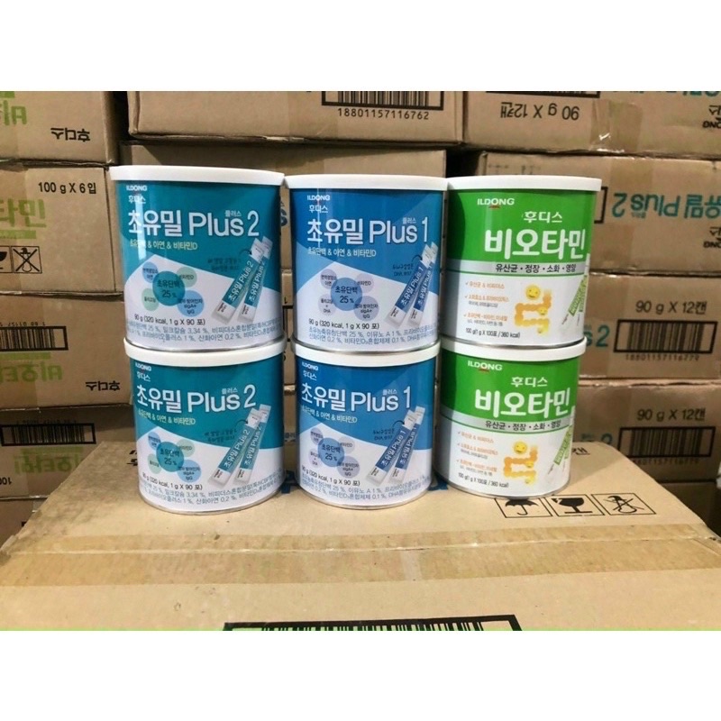 Sữa non ildong Hàn Quốc số 1 và 2 cho bé