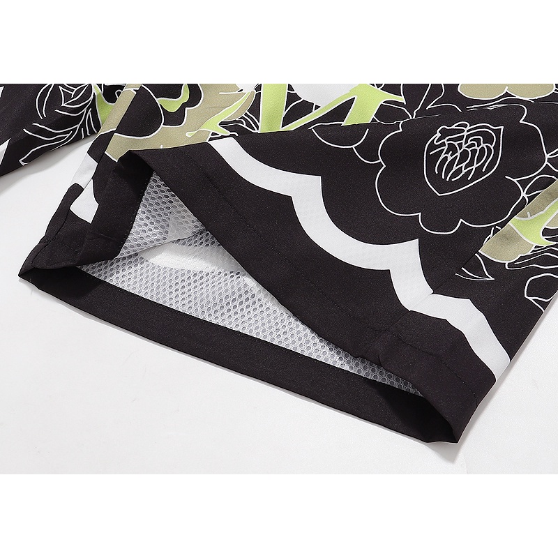 Quần Short Lưng Thun In Họa Tiết Hoa Nhỏ Thời Trang Đường Phố Unisex