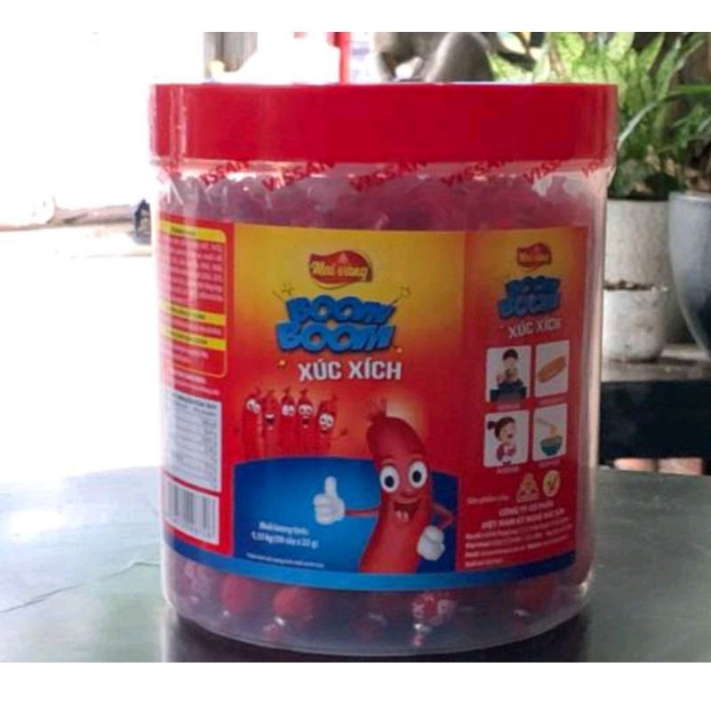 Xúc Xích Tiệt Trùng Boom Boom 23g/cây