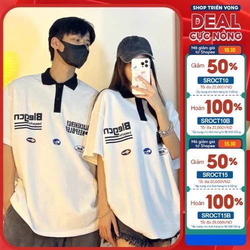 Áo polo unisex Blengcn trẻ trung, cá tính
