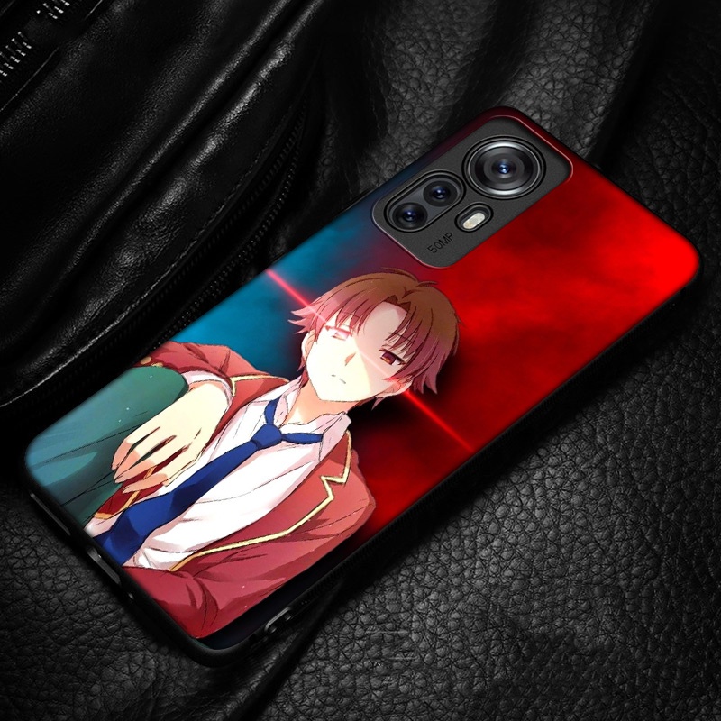 Ốp Điện Thoại silicone Mềm Cho iphone 14 plus 13 mini pro max 13mini 13pro 13promax 14 + edc112 classroom of the elite season 2