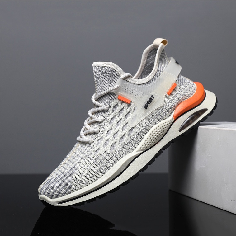 Giày Thể Thao Nam Đế Cao TT06 Fashion Sport Màu Kem