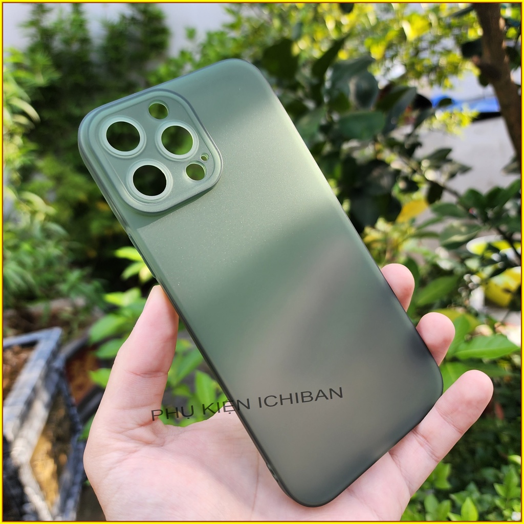 Ốp Dẻo Màu Gor IPhone 14 Pro Max/ 14 Pro/ 14 Plus, 13 Pro Max/ 13/ 13 Pro Bảo Vệ Camera, Mờ Không Bám Vân Tay - Hãng Gor